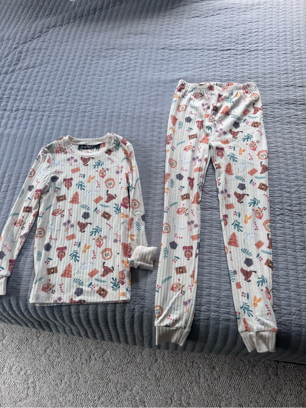 Harry Potter Kids Holiday Pajama Set - fits size 8-10, from store in NYC